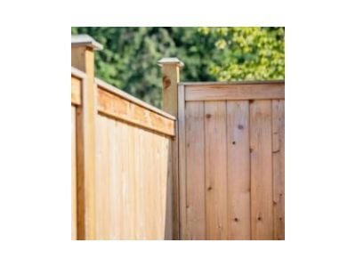 Mataverde SaferWood Fencing options,  WUI compliant fire-resistant fire-rated wood fencing 