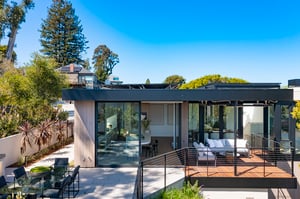 Mataverde SaferWood ThermaWood FR Hem-Fir vertical siding in California